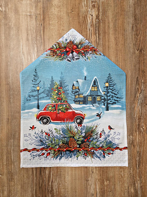 Набор полотенец рогожка Огонек (3 шт.)
